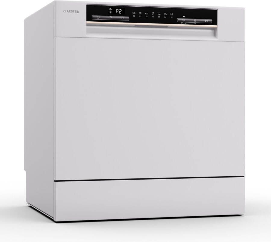 Klarstein Amazonia Eco 8 Mini Vaatwasser Wit