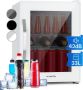Klarstein Mini Kühlschrank met Glastür Mini Kühlschrank voor Zimmer Getränkekühlschrank Klein met Verstellbaren Ablagen Kleiner Kühlschrank 33 Liter Indoor Outdoor Kühlschrank Leise – geschikt voor thuisfitness en sportschoolgebruik duurzame con - Thumbnail 2
