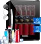 Klarstein Mini Kühlschrank met Glastür Mini Kühlschrank voor Zimmer Getränkekühlschrank Klein met Verstellbaren Ablagen Kleiner Kühlschrank 33 Liter Indoor Outdoor Kühlschrank Leise – geschikt voor thuisfitness en sportschoolgebruik duurzame con - Thumbnail 3