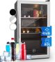 Klarstein Mini Kühlschrank met Glastür Mini Kühlschrank voor Zimmer Getränkekühlschrank Klein met Verstellbaren Ablagen Kleiner Kühlschrank 80 Liter Indoor Outdoor Kühlschrank Leise – geschikt voor thuisfitness en sportschoolgebruik duurzame con - Thumbnail 4