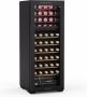 Klarstein Bovella 55 Duo+ Weinkühlschrank – 55 Flaschen 2 Zonen 5–18°C Touch Bedienung LED Beleuchtung UV Schutz Freistehend Weinklimaschrank – geschikt voor thuisfitness en sportschoolgebruik duurzame constructie eenvoudig te monteren idea - Thumbnail 2