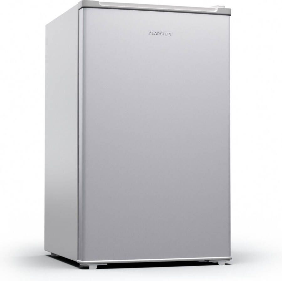 Klarstein Cool Cousin Koelvriescombinatie 70 Liter 11 Liter vriesvak Zilver