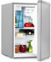 Klarstein Cool Kid Getränkekühlschrank Mini Kühlschrank Mini Bar 66 Liter Volumen 109 kWh Jahr freistehend 45 x 63 x 51 cm (BxHxT) 42db grau Edelstahl gebürstet – geschikt voor thuisfitness en sportschoolgebruik duurzame constructie eenvo - Thumbnail 1