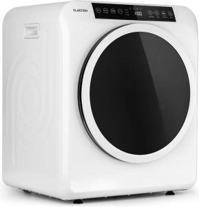 Klarstein EZ Dry Wasdroger luchtafvoerdroger 1500W Frontlader Wascapaciteit 6 kg 3 warmtestanden 6 programma's