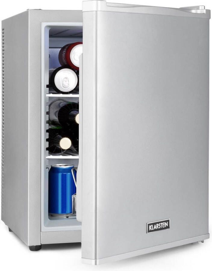 Klarstein Happy Hour 37 minibar 40 liter drankenkoelkast compressie-koelsysteem 5 15 °C LED-binnenverlichting 23 dB - Foto 1