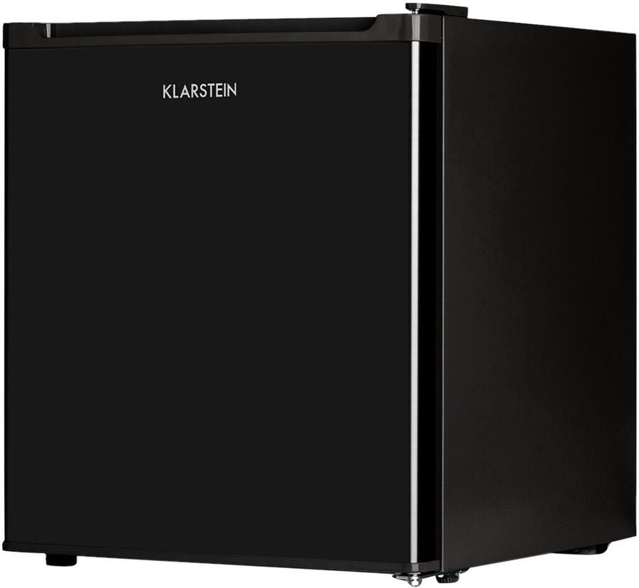 Klarstein Diepvriezer Garfield Eco Mini Vriezer 4-Sterren 34L Compact Vrieskast Diepvrieskast voor Keuken voor Singles voor Garage LED Energiezuinig Compact Vrijstaand Freezer Vrieskast Klein