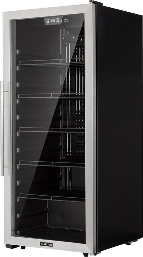Klarstein Mini Kühlschrank met Glastür Mini Kühlschrank voor Zimmer Getränkekühlschrank Klein met Verstellbaren Ablagen Kleiner Kühlschrank 242 Liter Indoor Outdoor Kühlschrank Leise – geschikt voor thuisfitness en sportschoolgebruik duurzame co - Foto 2