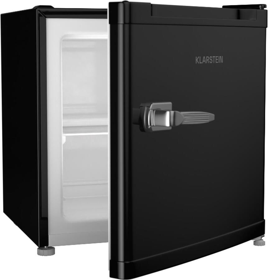 Klarstein Irene Retro Mini Gefrierschrank 31L Flexibler Temperaturbereich 24 °C bis 10 °C Energieeffizienz C Leise 38 dB Kompaktes Design Mini Kühl Gefrierschrank Für Wohnräume & Büros – geschikt voor thuisfitness en sportschoolgebruik duurza