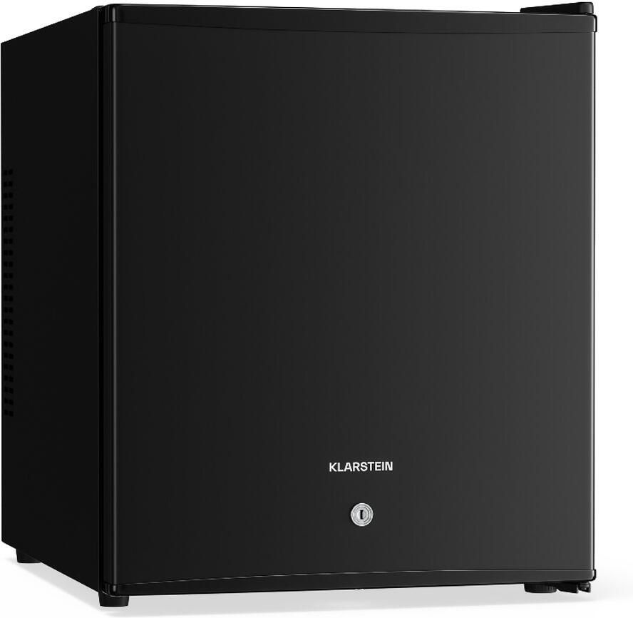 Klarstein Koelkast 44 Liter Mini koelkast met glazen Deur Voor drankjes snacks & cosmetica Klein & stil Verstelbare planken Kleine huidverzorgingskoelkast Wit