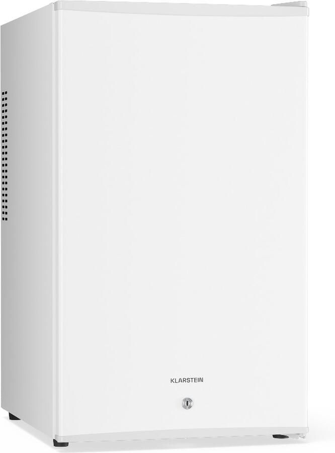 Klarstein Matterhorn 44 Mini koelkast 68 Liter 35 dB Compact en afsluitbaar Wit