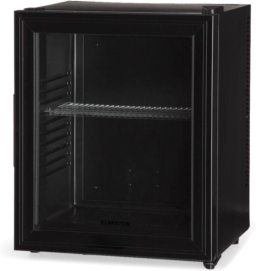 Klarstein Mini-Koelkast Brooklyn 24 Glazen Deur LED 23L Minikoelkast Drankkoeler Hotelkoelkast voor Hotelkamer voor Slaapkamer voor Studentenkamer Compact Mini Fridge Kleine Koelkast Compact Koelkast - Foto 2