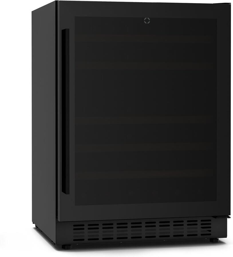 Klarstein Velaire wijnkoelkast met twee zones 46 flessen 5-22 °C touchbediening LED UV-glas inbouw- of vrijstaande wijnkoelkast 41 dB