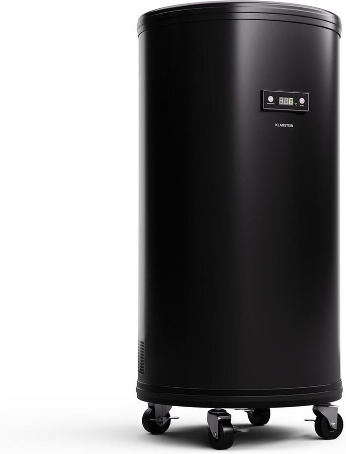Klarstein Beersafe L Kühlschrank met LED Display Edelstahl Kühlschrank voor Zimmer Indoor Outdoor Getränkekühlschrank Weinkühlschrank voor Getränke 70L Kühlschrank met 360° Sicht 0 16°C – geschikt voor thuisfitness en sportschoolgebruik duurzam