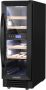 Klarstein Wijnkoeler Vinovilla 17 Built-In Duo twee zones wijnkoelkast 53l 17 fl. 3-kleuren glazen deur Wijnklimaatkast 29.5 cm 2 Zones Vrijstaand Inbouw Wit glas Rood Wijnkast Wine Cooler Wine Fridge - Thumbnail 2