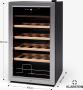 Klarstein Shiraz Premium Smart 24 Wijnkoelkast Wijnklimaatkast 24 Flessen Zilver - Thumbnail 1