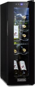 Klarstein Shiraz Wijnkoelkast Touch controlepaneel Compressiekoeling 41dB 5 tot 18°C led-binnenverlichting