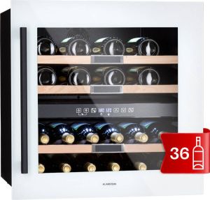 Klarstein Vinsider 36 Quartz Edition wijnkoelkast 2 koelzones 5-22°C 85l