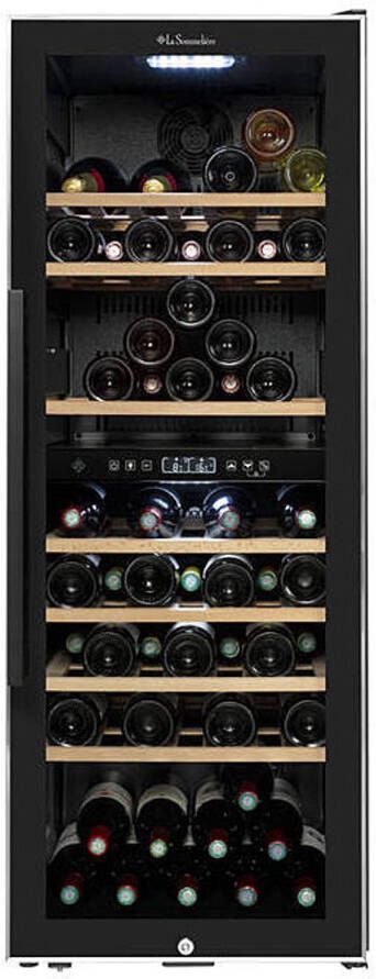La Sommelière ECS81.2Z Wijnklimaatkast met 2 zones geschikt voor max. 75 flessen
