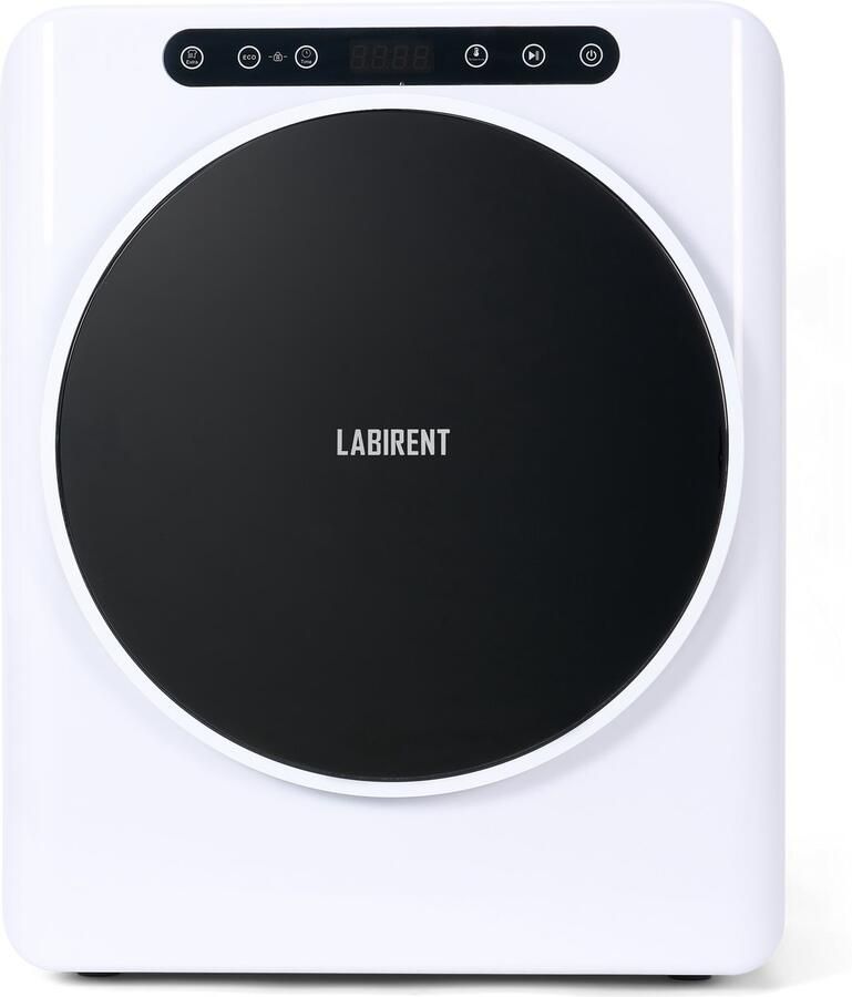 Labirent LTMW3-ZG8 Mini Wasdroger 3kg Laadvermogen Luchtafvoerdroger- 1000W Vrijstaand Wit