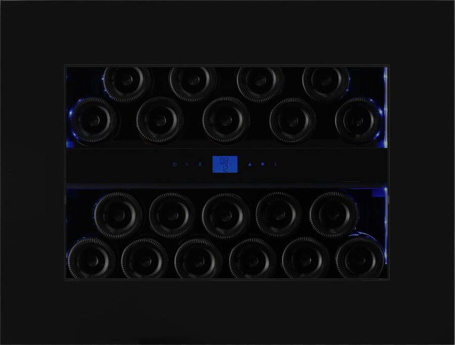 Le Chai Uniek! LBN200POV Inbouw wijnkoelkast met 2 zones voor 20 flessen nis 45 cm H Push Open Geventileerd 35 dB - Foto 2