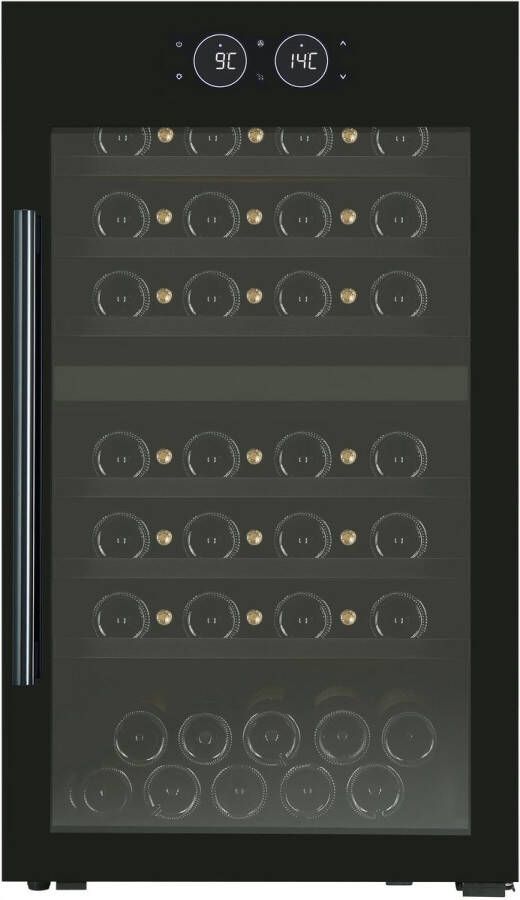 Le Chai LBN650F Vrijstaande wijnkoelkast 2 zones 65 flessen Alarm 37 dB 6 Schuiflades H 103 cm