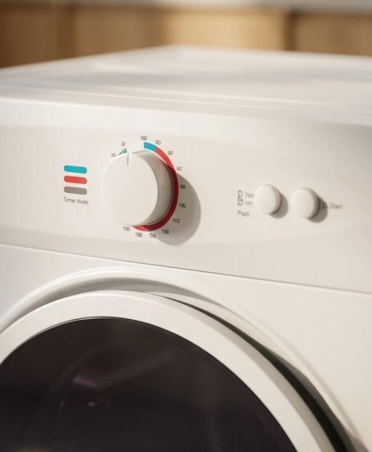 UrbanHomes Wasdroger 3 kg – CompactDry Pro 1020W Luchtafvoerdroger Voorlader 40L Capaciteit 3 Droogprogramma s Compact & Energiezuinig – Wit Urbanhome