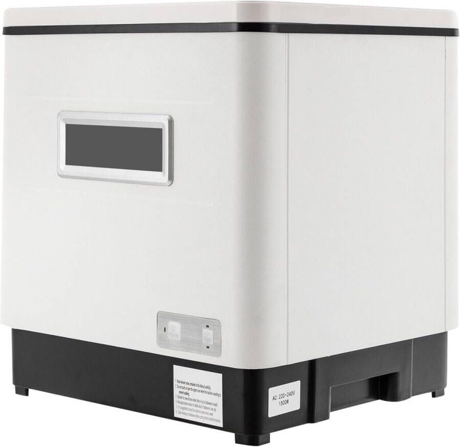 Lexium Store Lexium Mini Vaatwasser Vrijstaande vaatwasser Campingvaatwasser Afwas Afwasmachine Vaatwasser Handig Makkelijk voor op de camping of thuis