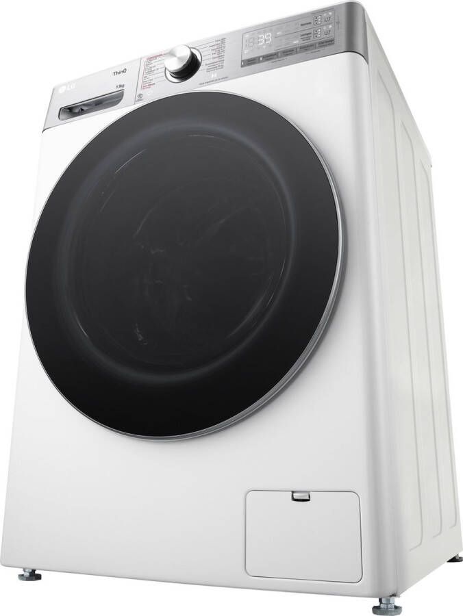 LG F4WR9513S2W A-10% 13 kg Wasmachine met TurboWash™ 39 Slimme AI DD™ motor EzDispense™ Hygiënisch wassen met stoom ThinQ™