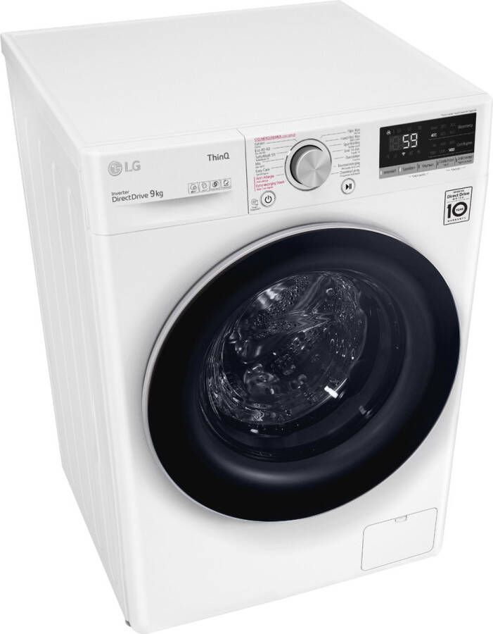 LG F4WV509S1H Wasmachine Voorbelading 9KG 1400RPM A Wit - Foto 1
