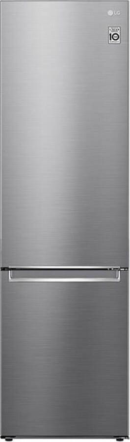 LG GBB72PZVCN1 koel-vriescombinatie Vrijstaand 384 l C Roestvrijstaal