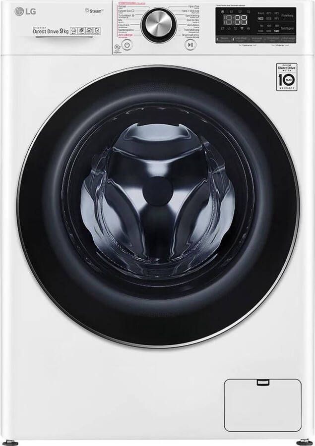 LG GC3V708S2 wasmachine met TurboWash™ 39 Slimme AI DD™ motor A 8kg Hygiënisch wassen met stoom