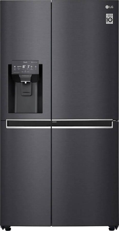 LG GSJ961MCCZ amerikaanse koelkast Vrijstaand 625 l E Zwart