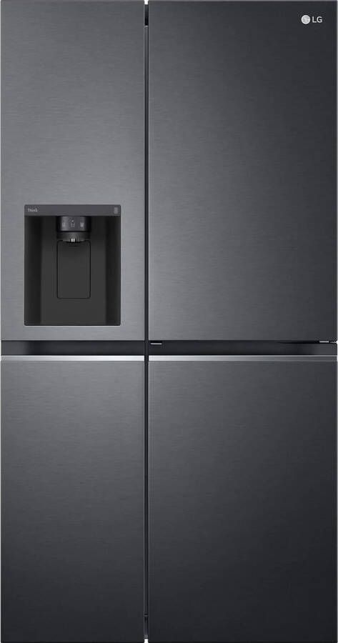 LG GSJV71MCLE Amerikaanse koelkast Mat Zwart Door in door Doorcooling No Plumbing - Foto 2
