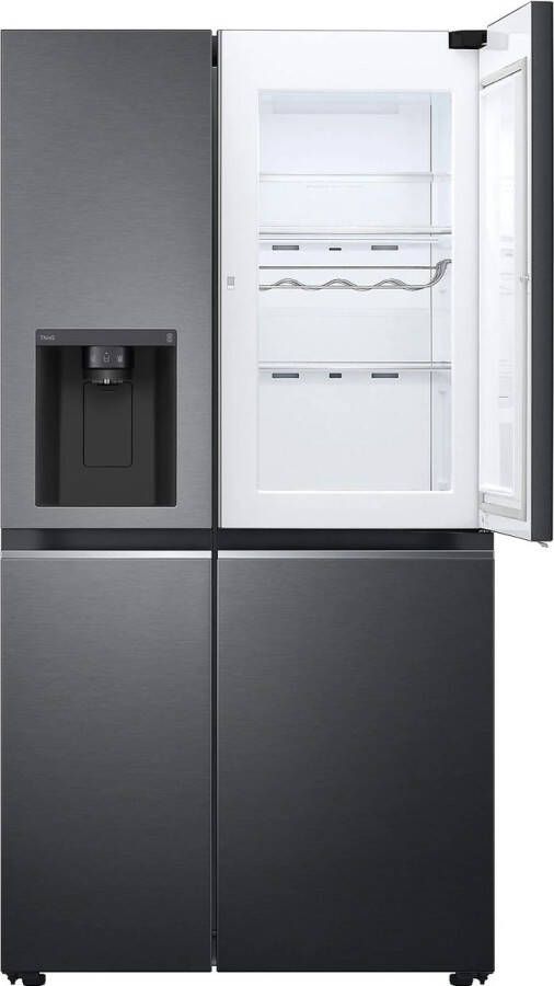 LG GSJV71MCLE Amerikaanse koelkast Mat Zwart Door in door Doorcooling No Plumbing