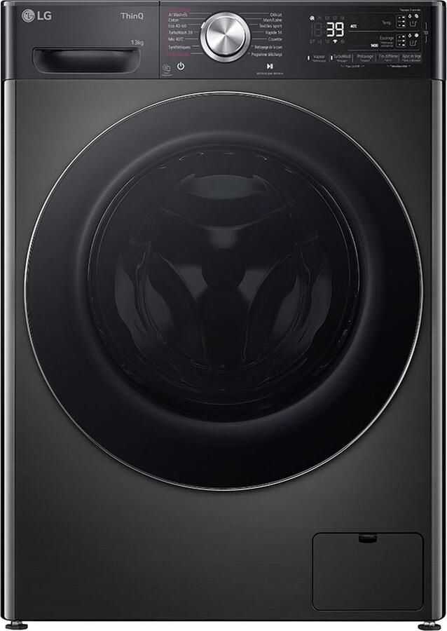 LG F34R92BSTA wasmachine Voorlader 13 kg 1360 RPM Zwart