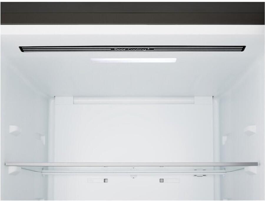 LG GBBS312CEV 465L Koel-vriescombinatie Essence Zwart Staal Smart Techtnology