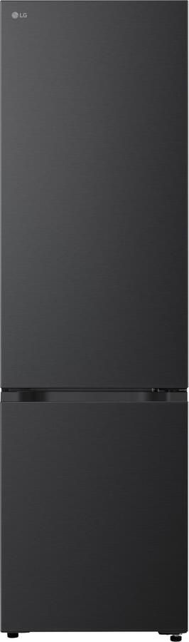 LG GBBS322CEV- 465L Koel-vriescombinatie Essence Zwart Staal- Smart Technology ThinQ (WiFi)