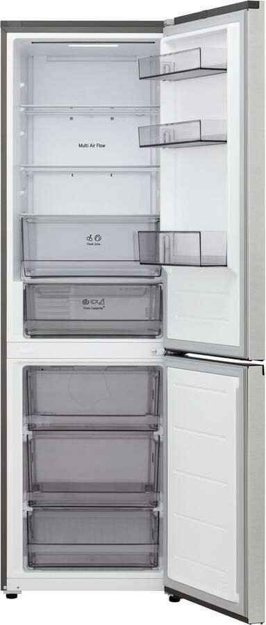 LG GBBSJ1CCPY Koel-vriescombinatie 333L Energieklasse C Zilver Fresh Converter+ voor ieder soort vlees fruit of groente Door Cooling+ waardoor dranken en etenswaren langer vers blijven Zero Clearance voor iedere keuken - Foto 2
