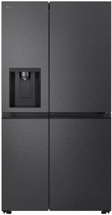 LG GSJC41EPPE Vrijstaand Amerikaanse deur Zwart Metallic 2 deur(en) LED Binnenin