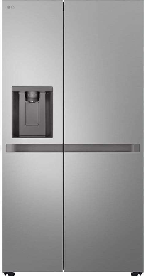 LG GSLC40PYPE Amerikaanse koelkast 638L met water- en ijsdispenser via vaste leiding LinearCooling en Multi Air Flow voor langdurige versheid SpacePlus icemaker stille en zuinige Smart Inverter beoordeeld met 9 7. Energieklasse E