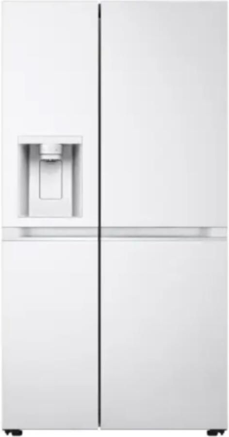 LG GSLC40SWPE Vrijstaand Amerikaanse deur Wit 638 liter WATERLEIDING