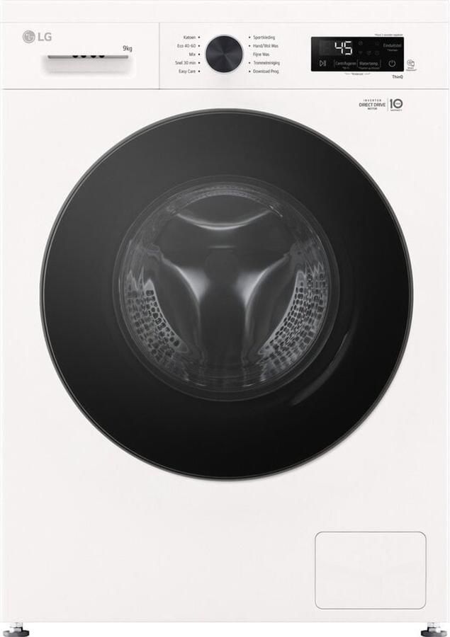 LG W4X1095NWB Wasdroogcombinatie 9 5 kg