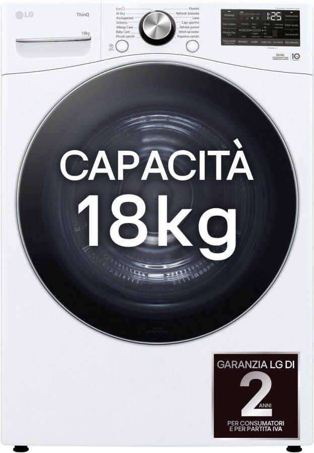 LG RH18U8AVCW Warmtepompdroger