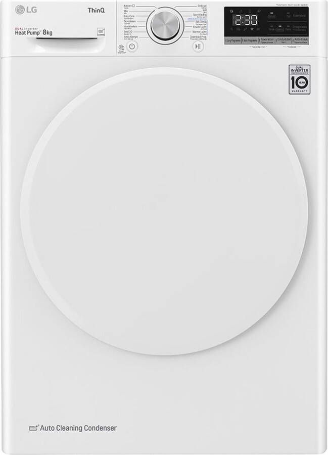 LG RH80V5AV0N warmtepomdroger 8 kg A++ - Foto 4