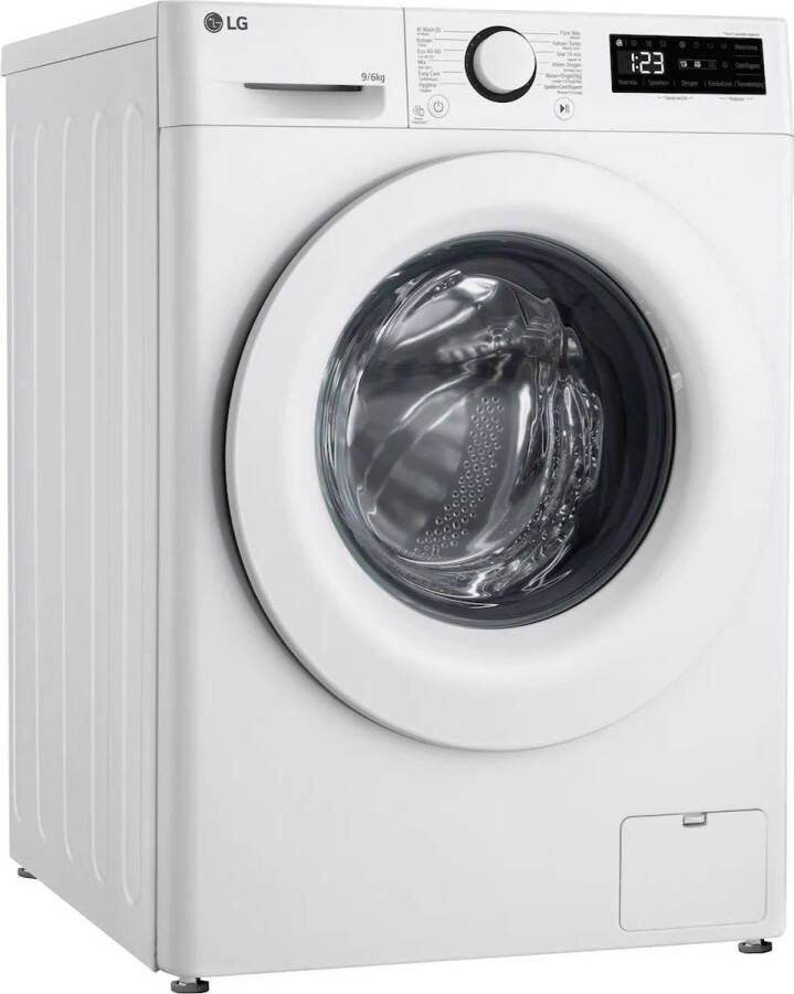 LG Was Droog combinatie 9 6kg 1400tpm Steam Turbowash - Foto 2