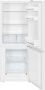 Liebherr CUe 2331 Koel-vriescombinatie Vrijstaand 210L E Wit - Thumbnail 1