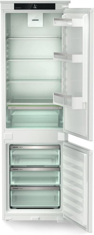 Liebherr ICNSf 5103 Pure NoFrost koel-vriescombinatie Ingebouwd 253 l F Wit