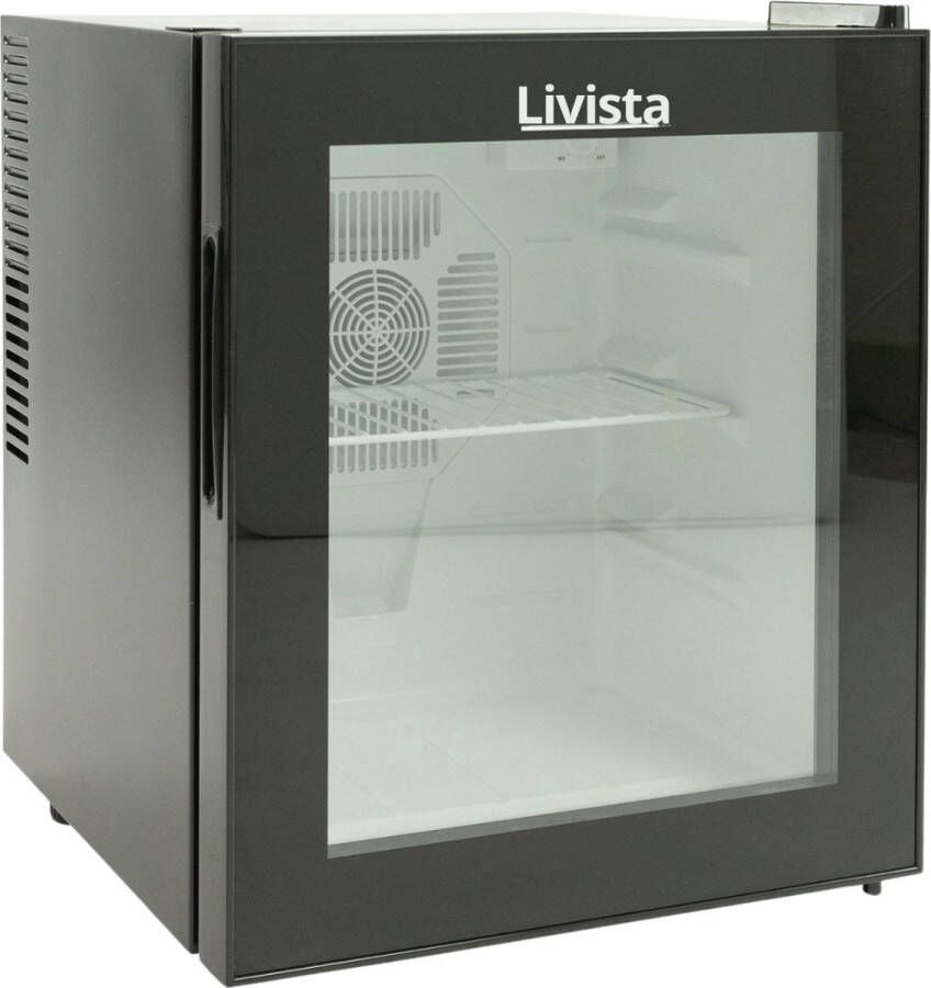 Livista Mini Koelkast Thermo-elektrisch 42 Liter glazen deur Zwart - Foto 2