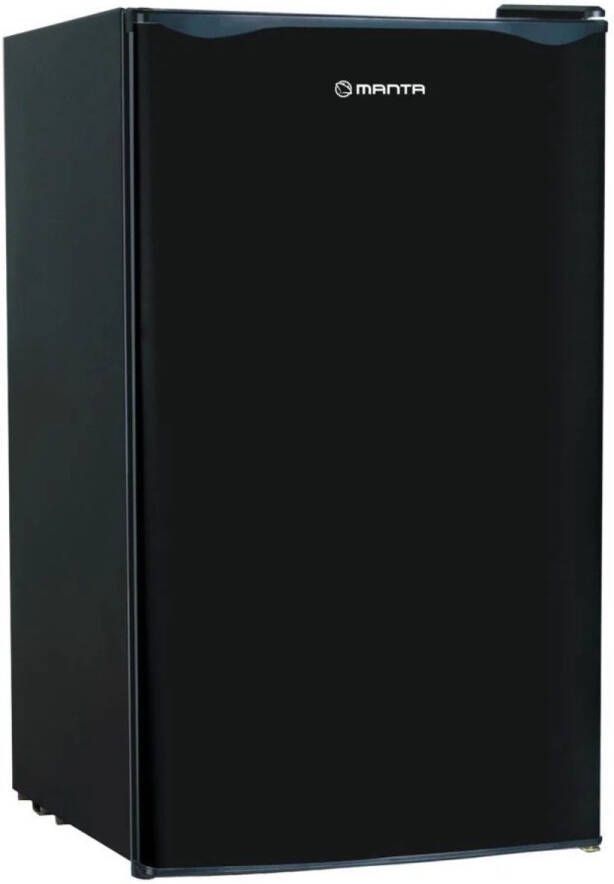 Manta MM520PB Vrijstaande koelkast met vriesvak Zwart