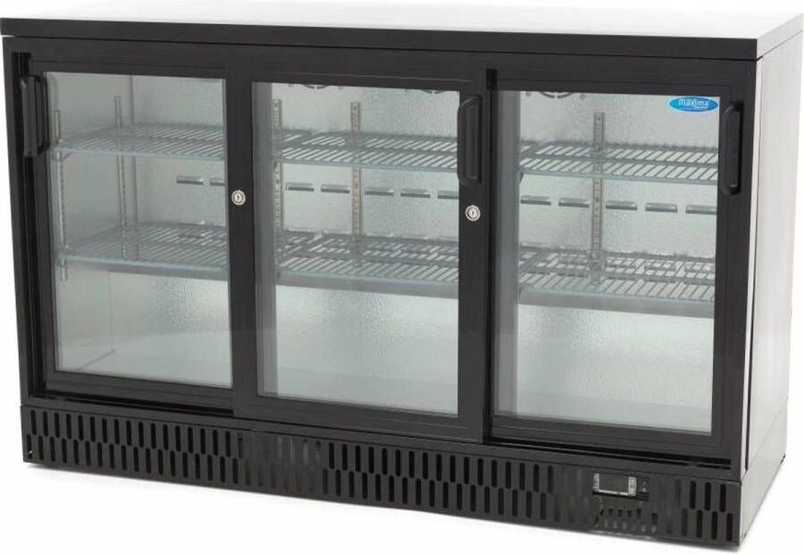 Maxima Barkoeler 341 L 3 Schuifdeuren 6 Verstelbare Roosters Koeling Barkoeler